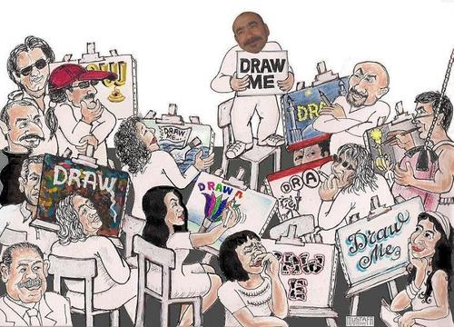 Cartoon: DRAW ME (medium) by mussaygin tagged draw,me