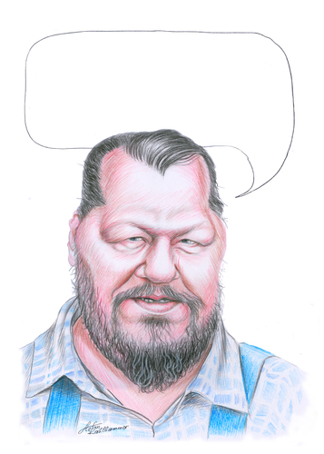 Cartoon: Günter Ludolf (medium) by Stefan Kahlhammer tagged caricature,flankalan,flankale,karikatur,kahlhammer,ludolfs,pokerface,ludolf,guenter