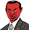 Cartoon: Erdogan (small) by Jan Rieckhoff tagged erdogan,türkei,ministerpräsident,eu,beitritt,menschenrechte,verletzung,undemokratisch,krise,besuch,deutschland,verhältnis,gesetze,säuberung,entlassungen,versetzung,regierungsumbildung,karikatur,satire,jan,rieckhoff