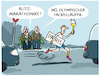 Cartoon: Blitzer... (small) by markus-grolik tagged blitzmarathon,olympia,fackellaeufer,paris,fackellauf,olympische,spiele