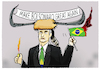 Cartoon: Bolsonaro... (small) by markus-grolik tagged lula,da,silva,bolsonaro,brasilien,demokatie,regierung,putsch,machtübernahme,hauptstadt,radikale,anhänger,expräsident,jair