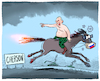 Cartoon: Russischer Teilrückzug (small) by markus-grolik tagged cherson,putin,russland,ukraine,selenski,militaer,krieg,rückzug,moskau