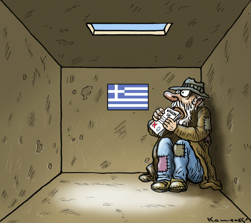 Cartoon: WAHLEN IN GRIECHENLAND (medium) by marian kamensky tagged griechowestern,eu,rettungsschirm,griechenland,tsipras,alexis,alexis,tsipras,griechenland,rettungsschirm,eu,griechowestern