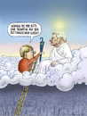Cartoon: Gauck gibt keine Unterschrift (small) by marian kamensky tagged joachim,gauck,angela,merkel,verweigerte,unterschrift,rettungsschirm