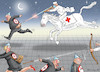 Cartoon: JAGD AUF DIE BLÖDHEIT (small) by marian kamensky tagged curevac,testzentren,corona,impfung,pandemie,booster,impfpflicht