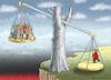 Cartoon: MERKEL GEHT (small) by marian kamensky tagged tv,triell,laschet,baerbock,scholz,merkel,söder,jamaika,zukunftsteam