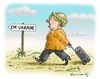 Cartoon: Merkels EM Halbboykott (small) by marian kamensky tagged angela merkel griechenlandhilfe finanzkrise timoschenko em boykott ukraine fussball