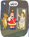 Cartoon: Weihnachten (small) by Fredrich tagged weihnachten,christmas,weihnachtsmann,santa,claus,wish