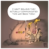 Cartoon: Cavemen Emojis (small) by Timo Essner tagged culture communication language sign signs icons emojis hieroglyphs cavemen cave archaelogy anthroposophy cartoon timo essner