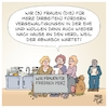 Cartoon: Wir Frauen für Merz (small) by Timo Essner tagged friedrich,merz,wir,frauen,für,storymachine,bild,springer,kai,diekmann,tilman,kuban,junge,union,ju,parteivorsitz,kanzlerkandidat,cdu,vergewaltigung,in,der,ehe,blackrock,feminismus,50er,jahre,politik,cartoon,timo,essner