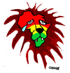 Cartoon: Africa (small) by Carma tagged africa,lion,war,conflicts