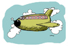 Cartoon: Life Cost Flight (small) by Carma tagged travels,flights,plane,terrorism