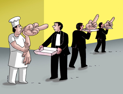 Cartoon: prostrednik (medium) by Lubomir Kotrha tagged eu,euro,referendum