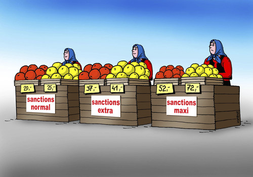 Cartoon: sanctionsmax (medium) by Lubomir Kotrha tagged peace,war,usa,nato,eu,russia,ukraine,putin,obama
