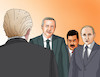Cartoon: veneduro (small) by Lubomir Kotrha tagged venezuela,maduro,duo,presidents