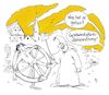 Cartoon: gerädert (small) by Andreas Prüstel tagged mittelalter,rad,geschwindigkeitsüberschreitung,gerädert,cartoon,karikatur,andreas,pruestel