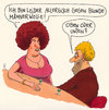 Cartoon: haarallergie (small) by Andreas Prüstel tagged allergie,haarallergie,kopfhaar,schamhaar,cartoon,karikatur,andreas,pruestel