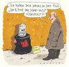 Cartoon: the black knight (small) by Andreas Prüstel tagged schwarzer,ritter,monty,python,film,kino,bettler