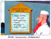 Cartoon: verwirrter dschihadist (small) by Andreas Prüstel tagged dschihad,dschihadist,verwirrung,zweiunsiebzig,jungfrauen,schampus,köpfen,sportlerheim,bunter,abend,cartoon,islamismus,is,karikatur,andreas,pruestel