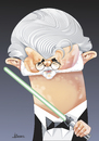 Cartoon: George Lucas (small) by Ulisses-araujo tagged george,lucas