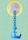 Cartoon: Ankerpunkt (small) by astaltoons tagged euro,ezb,finanzkrise