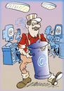 Cartoon: Computer (small) by astaltoons tagged computer,spam