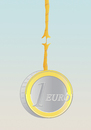 Cartoon: Euro (small) by astaltoons tagged eurokrise