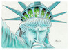 Cartoon: Freedom Day (small) by Paolo Calleri tagged deutschland,covid,corona,freedom,day,massnahmen,lockerungen,masken,gesundheit,pandemie,karikatur,cartoon,paolo,calleri