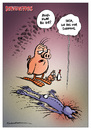 Cartoon: Schweinevogel Neues Jahr (small) by Schweinevogel tagged cartoon,schwarwel,schweinevogel,comic,leipzig,irondoof,sid,pinkel,funny,witz,silvester,happy,new,year,2014,jahreswechsel,neues,jahr,jahresende