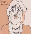 Cartoon: Angela Merkel (small) by michaskarikaturen tagged karikatur,angela,merkel