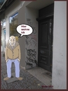 Cartoon: At Home (small) by michaskarikaturen tagged collage,berlin