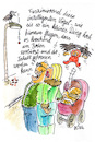 Cartoon: Schwarmintelligenz (small) by REIBEL tagged rabe,krähe,nuss,intelligenz,kinderwagen,raub,eltern,laterne,vögel,tiere