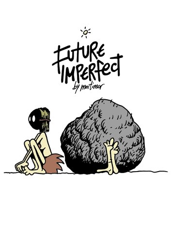 Cartoon: future imperfect 02 stonegirl (medium) by mortimer tagged camiseta,tshirt,cartoon,mortimeriadas,mortimer,imperfecto,futuro,imperfect,future,goodies,illustration,comic,zukunft,wilde,kannibale