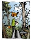Cartoon: Some Tea (small) by mortimer tagged fox,tea,woods,hunters,ecological,mortimer,mortimeriadas