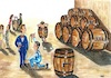 Cartoon: Wine World (small) by menekse cam tagged wine,world,spirito,di,vino,selected,twenty,best,cartoon,italy,tun,barrel