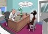 Cartoon: Burnout (small) by Chris Berger tagged burnout,doktor,überarbeitet,stress,patient,pschologe
