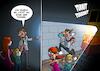 Cartoon: Licht am Ende des Tunnels (small) by Chris Berger tagged corona,pandemie,covid,19,quarantäne,lockdown,wirtschaftskrise,inflation