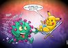 Cartoon: Pikachu (small) by Joshua Aaron tagged pikachu,corona,covid,pandemie,app,contact,tracing