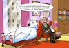 Cartoon: Polarbär (small) by Chris Berger tagged bipolar,störung,manisch,depressiv,psychiater,psychologe,bär,eisbär