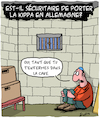 Cartoon: Antisemitisme (small) by Karsten Schley tagged antisemitisme,allemagne,juifs,histoire,politique,extremisme,nouveau,nazis