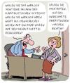 Cartoon: Das System (small) by Karsten Schley tagged arbei,arbeitgeber,arbeitnehmer,gehälter,überstunden,büro,wirtschaft,business,männer,karriere,frauen,gesellschaft