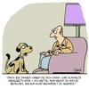 Cartoon: Ein Hundeleben (small) by Karsten Schley tagged arbeit,arbeitnehmer,arbeitgeber,arbeitslosigkeit,entlassungen,wirtschaft,business,jobs,tiere,hunde