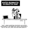 Cartoon: Es tut mir leid!!! (small) by Karsten Schley tagged marketing,business,werbung,umsatz,geld,wirtschaft,tiere,tiernahrung,hunde,katzen,haustiere