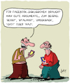 Cartoon: Facebook-Diskussionen (small) by Karsten Schley tagged facebook,diskussionen,argumente,internet,computer,sprache,primitivität,kultur,gesellschaft
