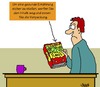 Cartoon: Gesund (small) by Karsten Schley tagged ernährung,gesundheit,essen