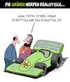 Cartoon: Grüne und Realismus (small) by Karsten Schley tagged grüne,umwelt,atomkraft,eu,kompromisse,energie,politik,brückenenergie,energiewende,gesellschaft,deutschland