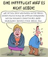 Cartoon: Keine Impfpflicht -  aber... (small) by Karsten Schley tagged politik,impfpflicht,corona,gesundheit,merkel,gesellschaft,bürgerrechte,grundgesetz,deutschland