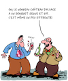 Cartoon: Le nouveau Vin (small) by Karsten Schley tagged vin,caractere,degustation,france,industrie,juvenile,economique