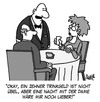 Cartoon: Lieber (small) by Karsten Schley tagged restaurants,gastronomie,ernährung,wirtschaft,trinkgeld,geld,business,männer,frauen,sex