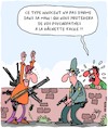 Cartoon: Psychopathes! (small) by Karsten Schley tagged police,crime,criminels,armes,flics,etat,de,droit,lois,justice,violence,policiere,societe,politique